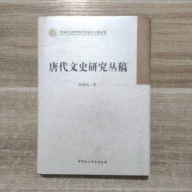 唐代文史研究丛稿