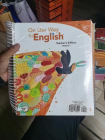 On Our Way to English（套装共2大本书合售）未开封