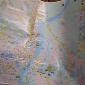 大幅 桂林旅游交通图