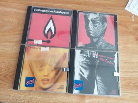 滚石乐队打口CD唱片（四张）