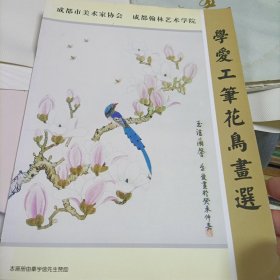王天一花鸟画集【受潮水印】、学爱工笔花鸟画选【秦学爱】