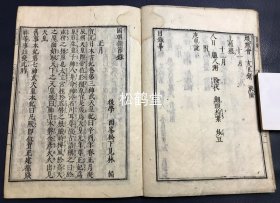 《国朝佳节录》1册全，和刻本，汉文，贞享5年，1688年版，古代日本一年十二月之行事，风俗录，并多引经据典，加以考证，相当于我国古代的岁时记，多受我国文化影响，如记有贺正，东土爆竹，释奠，桃花酒，浴佛，端午，七夕，重阳，腊八粥，除夕等，卷末并附庚申说，可读可藏。