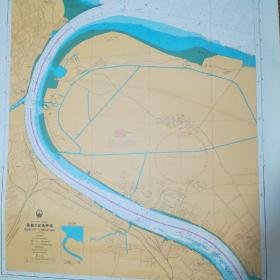 航海图--中国  东海  黄浦江---- 吴淞口至高桥港（110*80)(见详图)