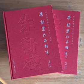 纪念朱新建先生逝世十周年《朱新建作品精选1、2》全两册