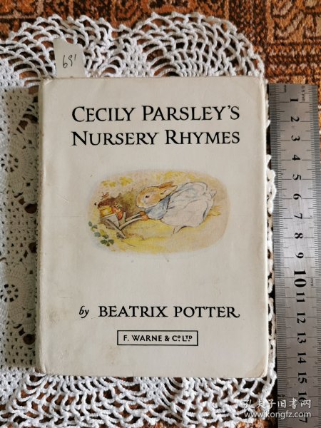 Cecily Parsley's Nursery Rhymes彼得兔周边英国原版印刷画童书收藏