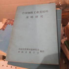 中国钢铁工业发展的战略研究