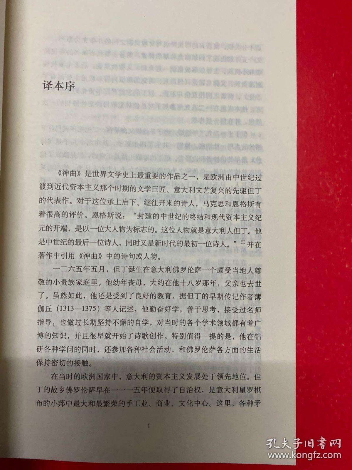 译文 名著文库：神曲