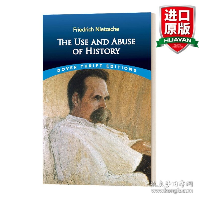 英文原版 The Use and Abuse of History  历史的用途与滥用 尼采 英文版 进口英语原版书籍