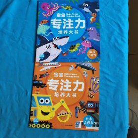3-6岁宝宝专注力培养大书:海洋大搜索,交通大搜索(2册合售)