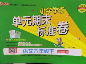 小学学霸 单元期末标准卷 语文6下