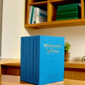 西藏简明通史松石宝串〈上中下三册〉藏文