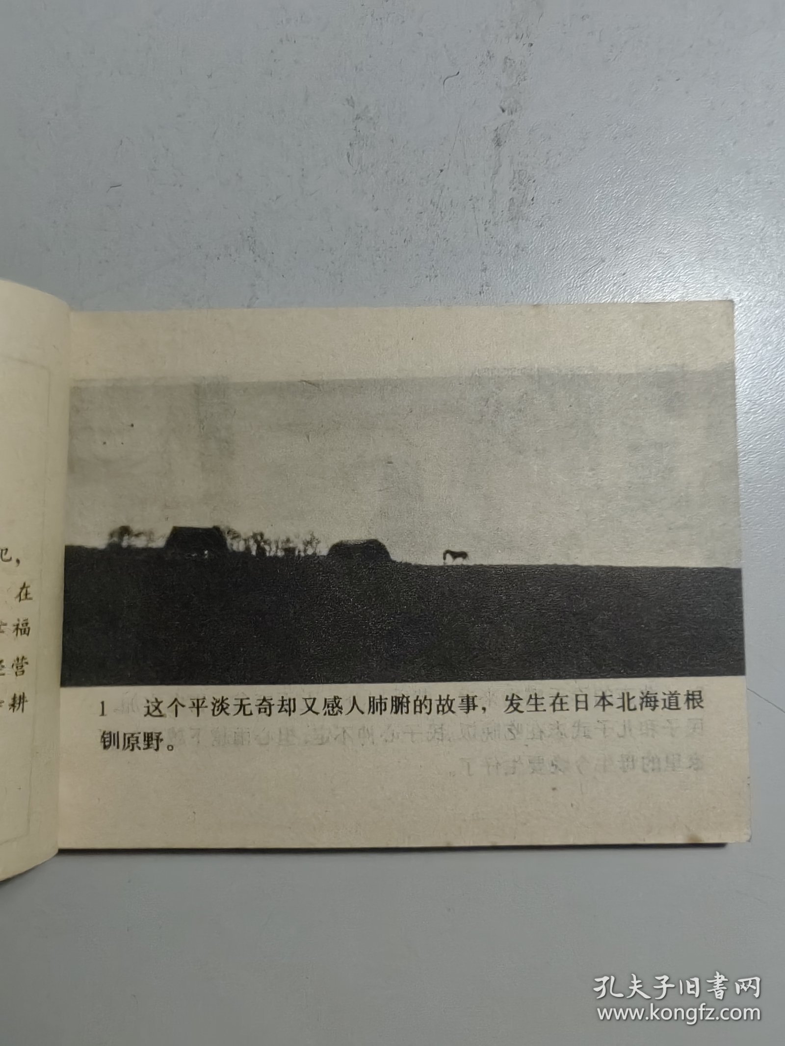 电影连环画《远山的呼唤》。名家高仓健主演。品好，封面设计有特色。