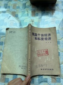 我國個(gè)體經(jīng)濟(jì)和私營經(jīng)濟(jì)