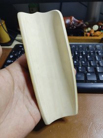 湘妃竹手搓茶则 茶器茶道配件06