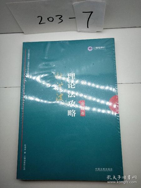 司法考试2019上律指南针2019国家统一法律职业资格考试：陆寰三国法攻略·金题卷