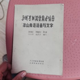 凉山彝语语音与文字