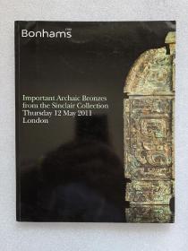 伦敦邦瀚斯2011年5月12日 重要的青铜器专场