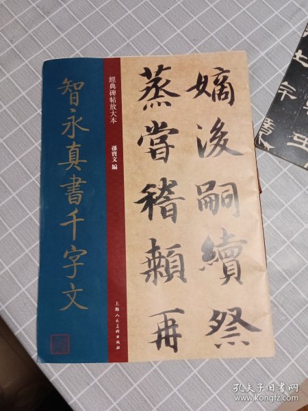 经典碑帖放大本——智永真书千字文