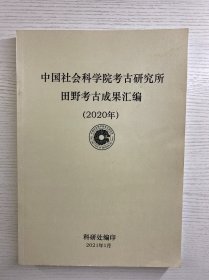 中国社会科学院考古研究所田野考古成果汇编（2020）正版如图、内页干净