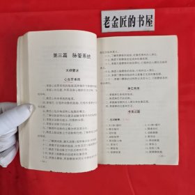 医学应试题库丛书：人体解剖学。【人民军医出版社，邱实 主编，1999年，一版一印】。私藏书籍，收藏佳品。