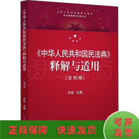 《中华人民共和国民法典》释解与适用·总则编