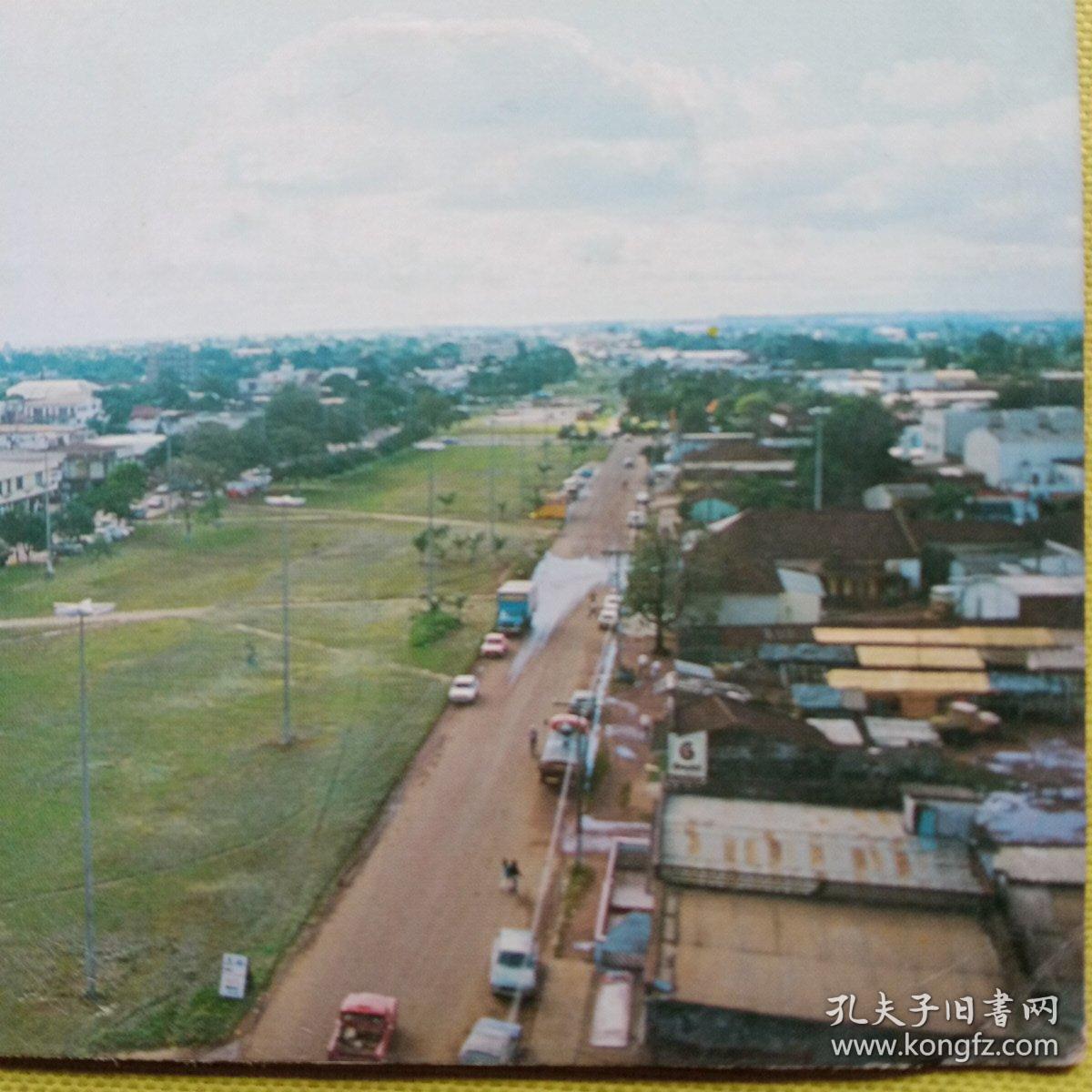 巴西寄往上海的贺年卡一张