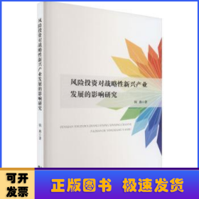 风险投资对战略性新兴产业发展的影响研究