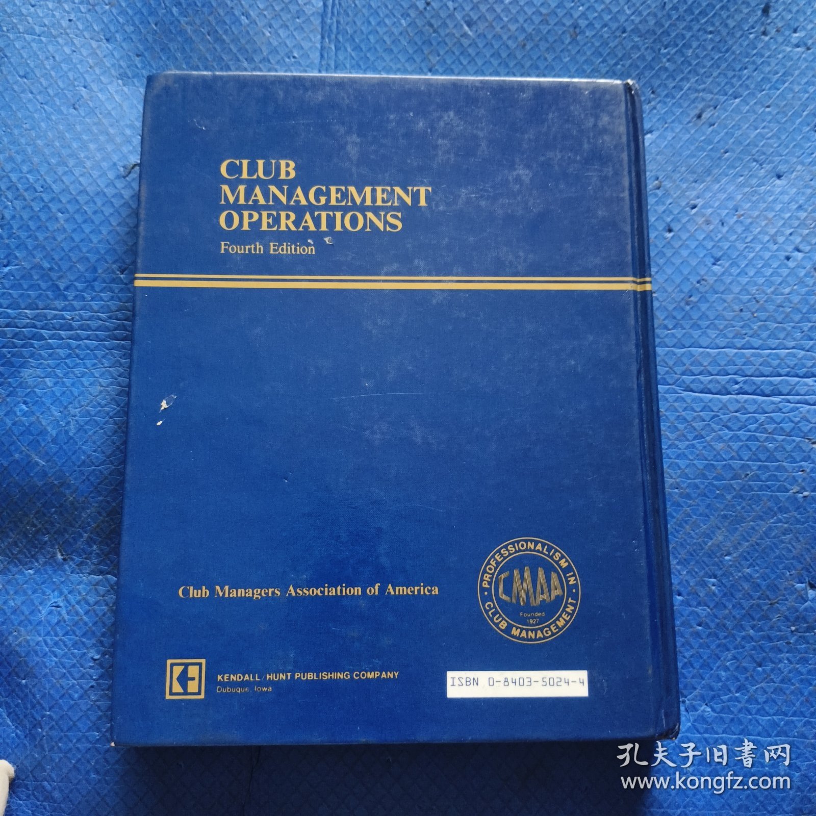 16开英文原版：俱乐部管理第四版【279】