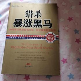 猎杀暴涨黑马：如何寻找暴涨型低价股，持有赚取翻倍收益