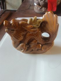 龙造型的酒葫芦一个