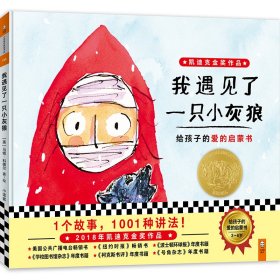 小读客·我遇见了一只小灰狼（2018年凯迪克金奖作品！给孩子的爱的启蒙书！）