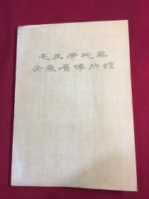 毛主席视察安徽省博物馆（16开软精装）