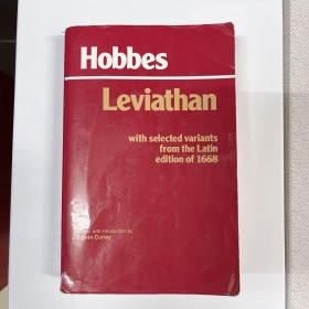 Leviathan：With Selected Variants from the Latin Edition of 1668 国内现货