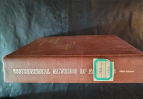 instrumental methods of analysis 仪器分析法 1976年 精装本 fifth edition 第五版