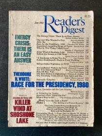 Reader’s Digest 读者文摘 美国原版 1980年6月 （书脊破损）