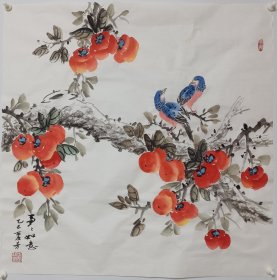 瑕疵画 省美协画家作品