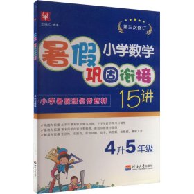 小学数学暑巩固衔接15讲 4升5年级【正版新书】