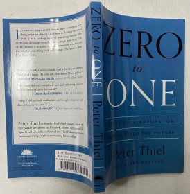 全新从0到1开启商业与未来的秘密Zero to One：Notes on Startups, or How to Build the Future