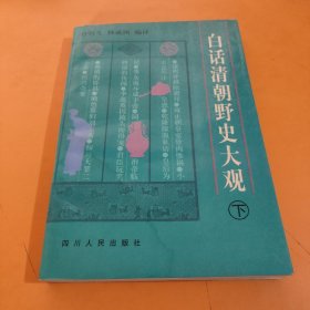 白话清朝野史大观（下册）