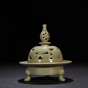 《精品放漏》秘色越窑熏炉——高古瓷器收藏