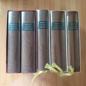LA PLEIADE / André Malraux : Oeuvres Complètes ( complet les 5 tomes. Ed. Michel Autrand ) 安德烈马尔罗《马尔罗全集》（五册全套） 七星文库 法文原版圣经纸