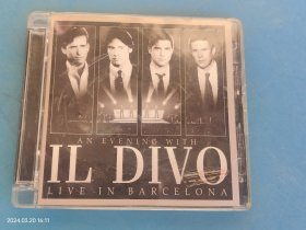 【CD光盘碟片】An Evening With Il Divo: Live In Barcelona