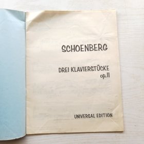 贝尔格 钢琴曲3首