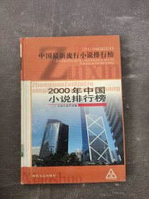 中国最新流行小说排行榜2000年中国小说排行榜 （一） 精装 馆藏书