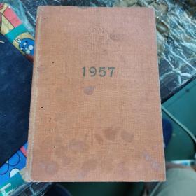 1957美术日记（60年代老医生 手写 针灸方 中医方）