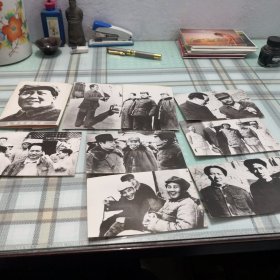 毛泽东在延安 明信片（8张）；10-2-3外架2