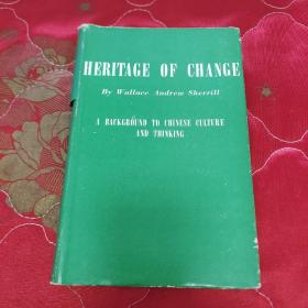 heritage of change南怀瑾著，英文原版。