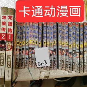 儿童卡通动漫画 龙狼传22本合售