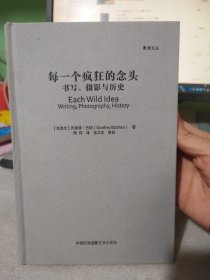 每一个疯狂的念头：书写、摄影与历史