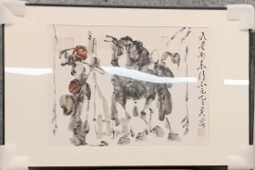 【真品一口价】中美协理事王阔海新汉画作品